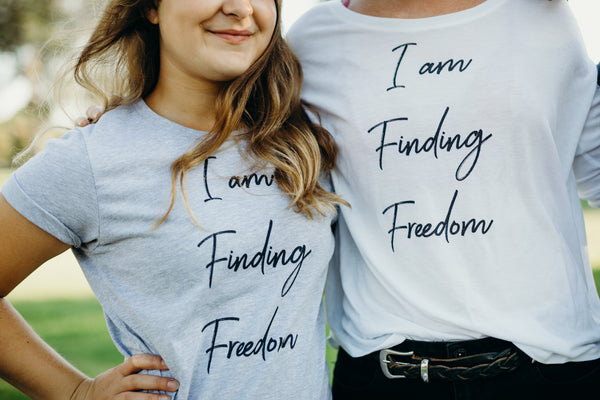 I am Finding Freedom Women's t-shirt