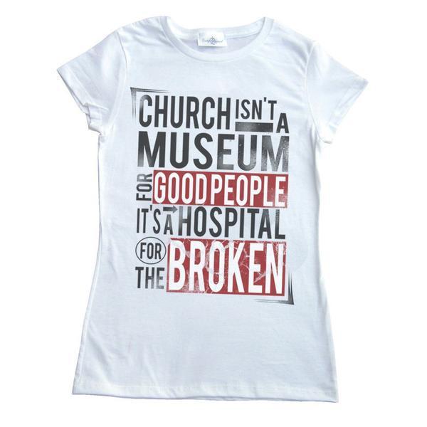 Church Isn't Girl's T-Shirt