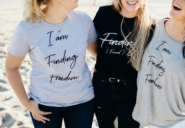 I am Finding Freedom Women's t-shirt