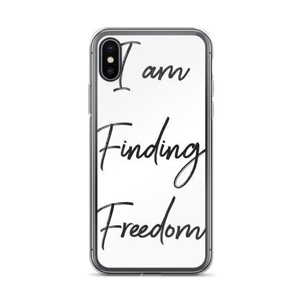 I am Finding Freedom iPhone Case