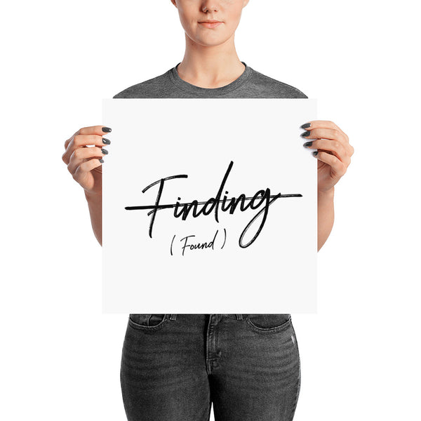 Finding (Found) Poster