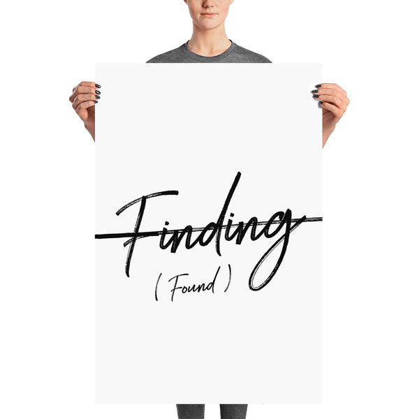 Finding (Found) Poster
